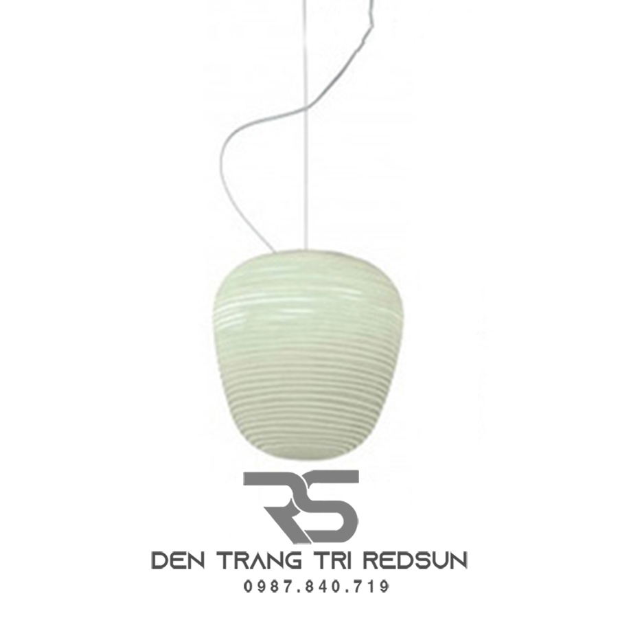 Đèn Thả Trần Hiện Đại Chất Liệu Thuỷ Tinh Nhăn Phong Cách Bắc Âu CDT-T044 Dáng B