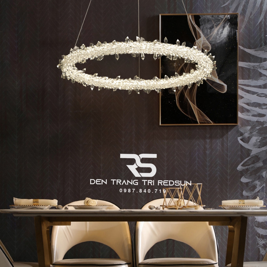 Đèn Chùm Pha Lê Lắp Phòng Khách, Phòng Ăn Hiện Đại DC-1043