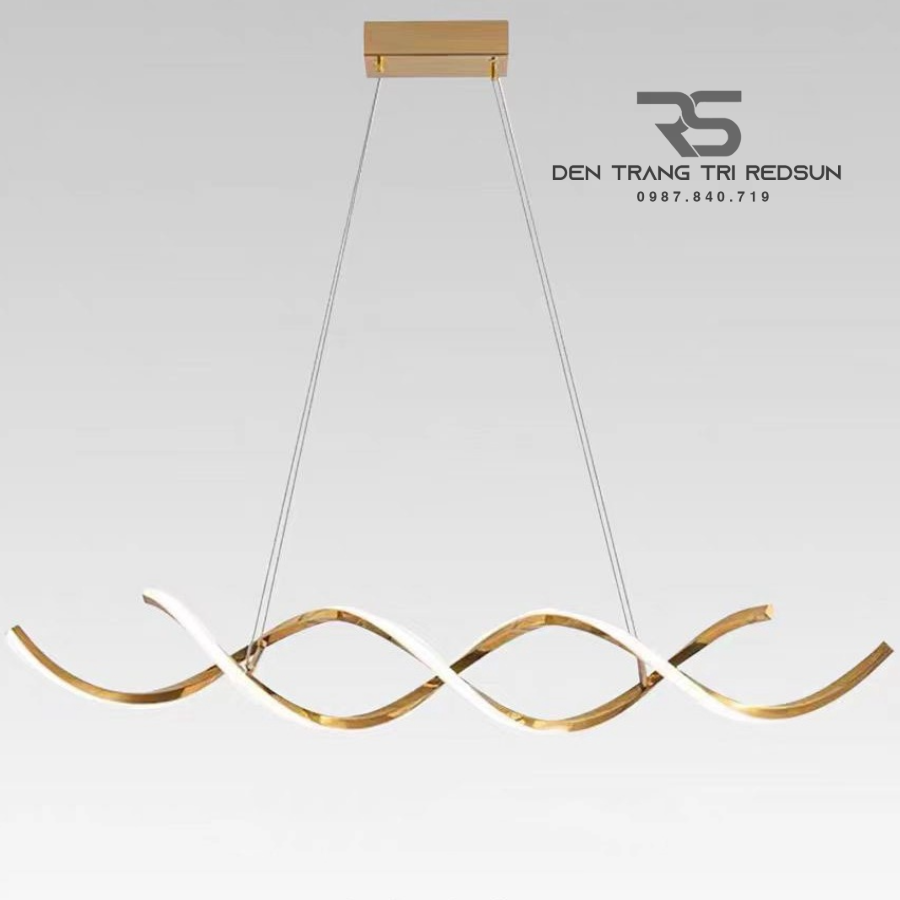 Đèn Thả Bàn Ăn Hiện Đại Phong Cách Bắc Âu Led Xoắn ADN DC-52