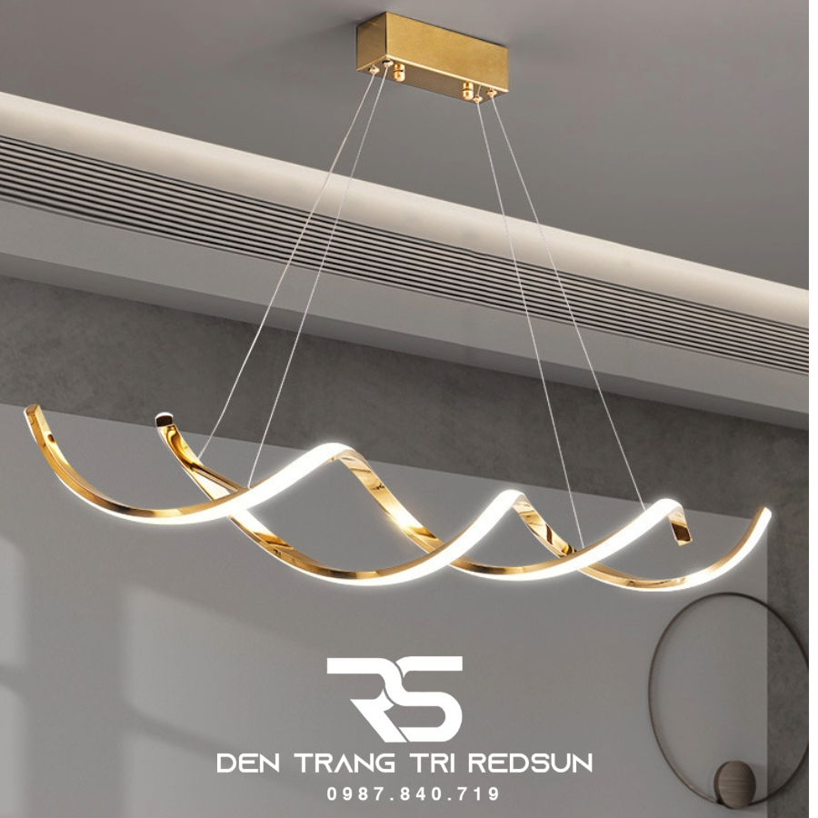 Đèn Thả Bàn Ăn Hiện Đại Phong Cách Bắc Âu Led Xoắn ADN DC-52