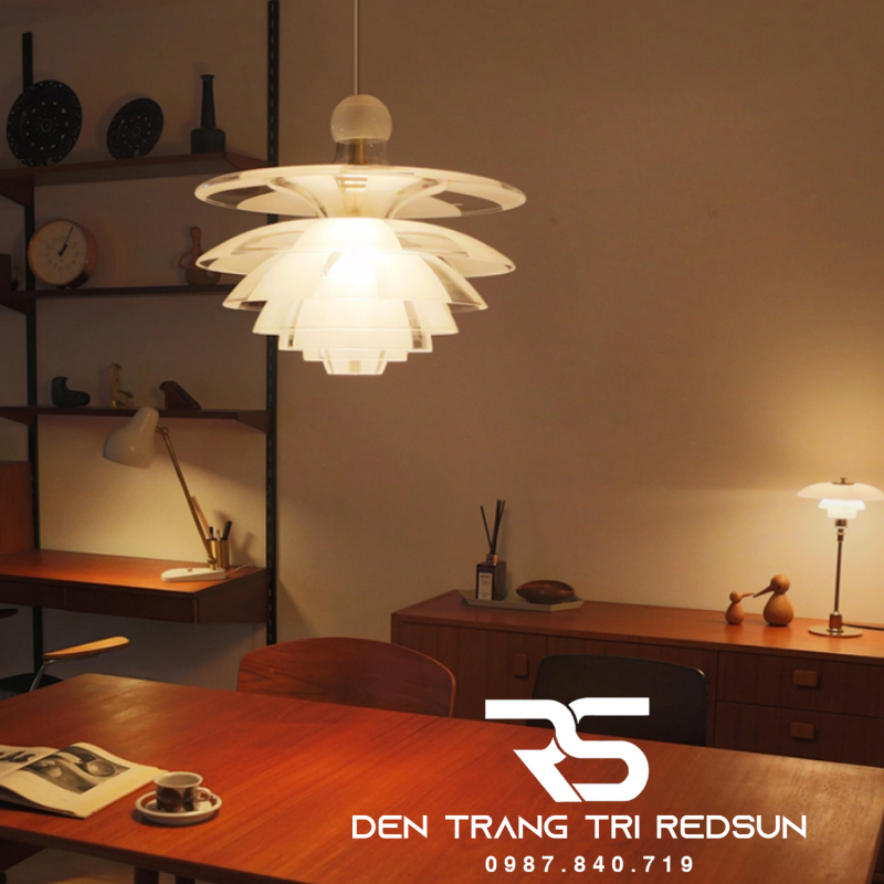 Đèn Thả Trần Hiện Đại Vũ Công Lắp Phòng Khách, Bàn Ăn Phong Cách Bắc Âu DC-L061