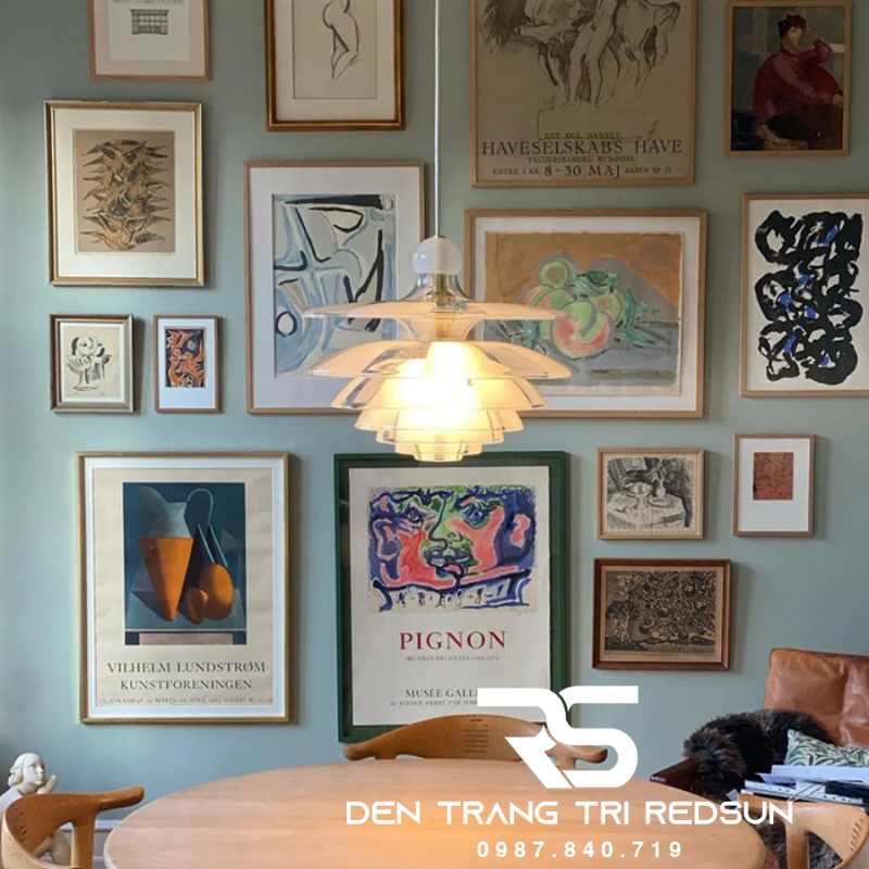 Đèn Thả Trần Hiện Đại Vũ Công Lắp Phòng Khách, Bàn Ăn Phong Cách Bắc Âu DC-L061