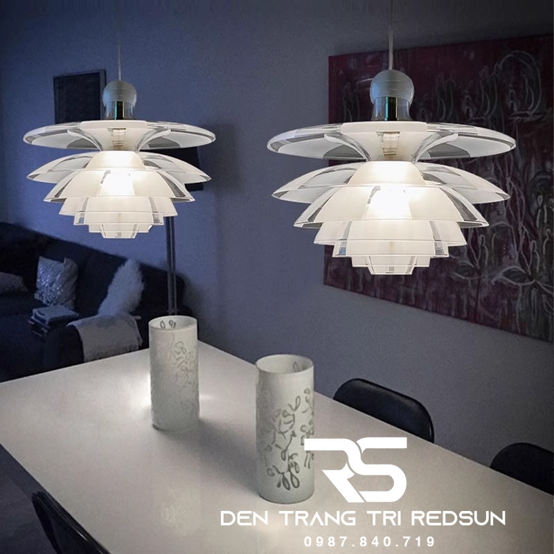 Đèn Thả Trần Hiện Đại Vũ Công Lắp Phòng Khách, Bàn Ăn Phong Cách Bắc Âu DC-L061