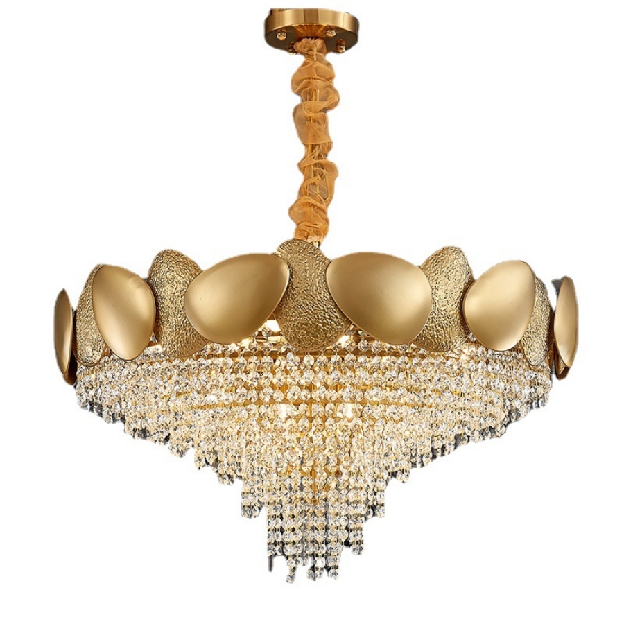 Đèn Chùm Trang Trí Phòng Khách, Sảnh Chờ, Phòng Ăn, Phòng Ngủ Chất Liệu Pha Lê  DCP-005