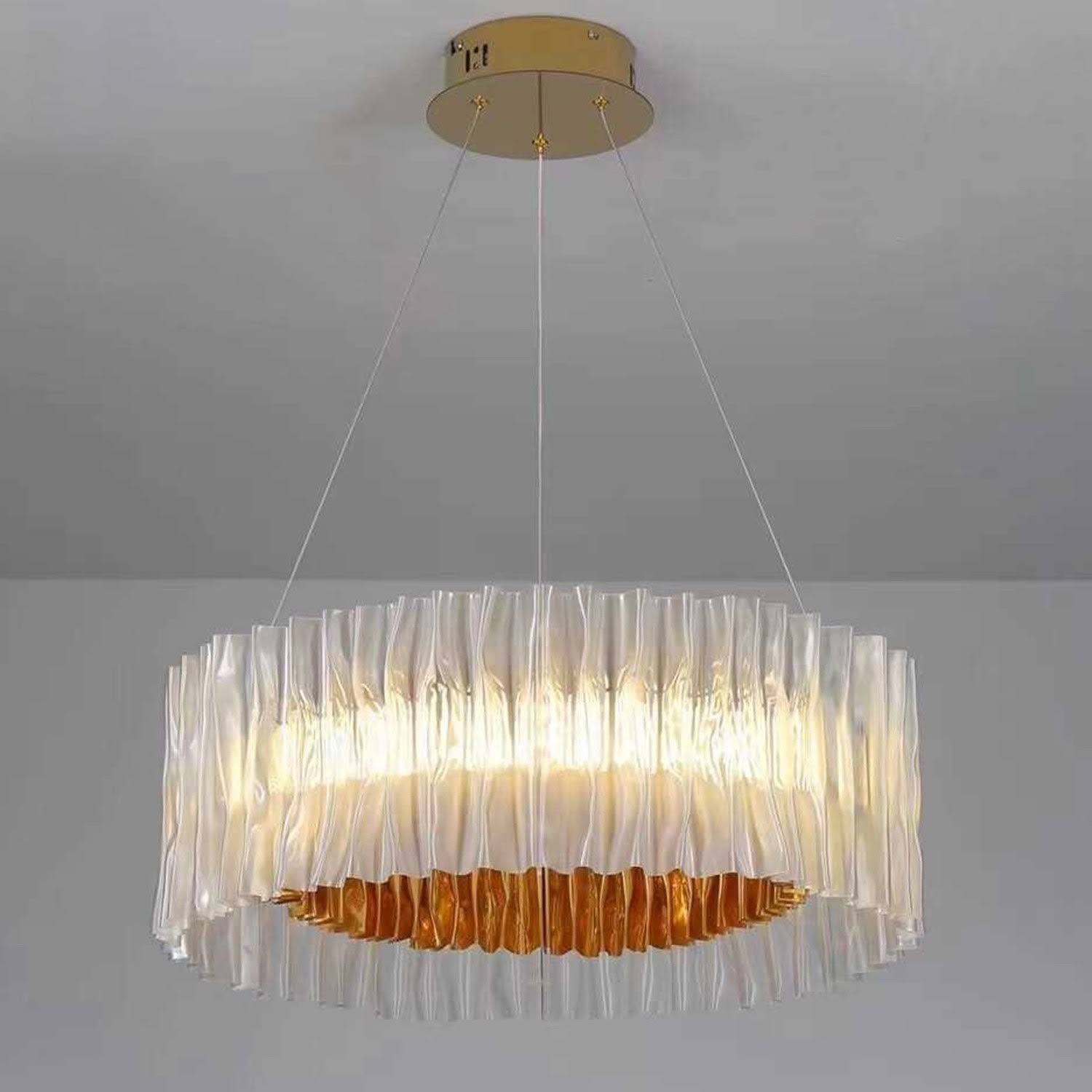 Đèn Chùm Phòng Khách Hiện Đại Phong Cách Bắc Âu Chất Liệu Acrylic DC-L046