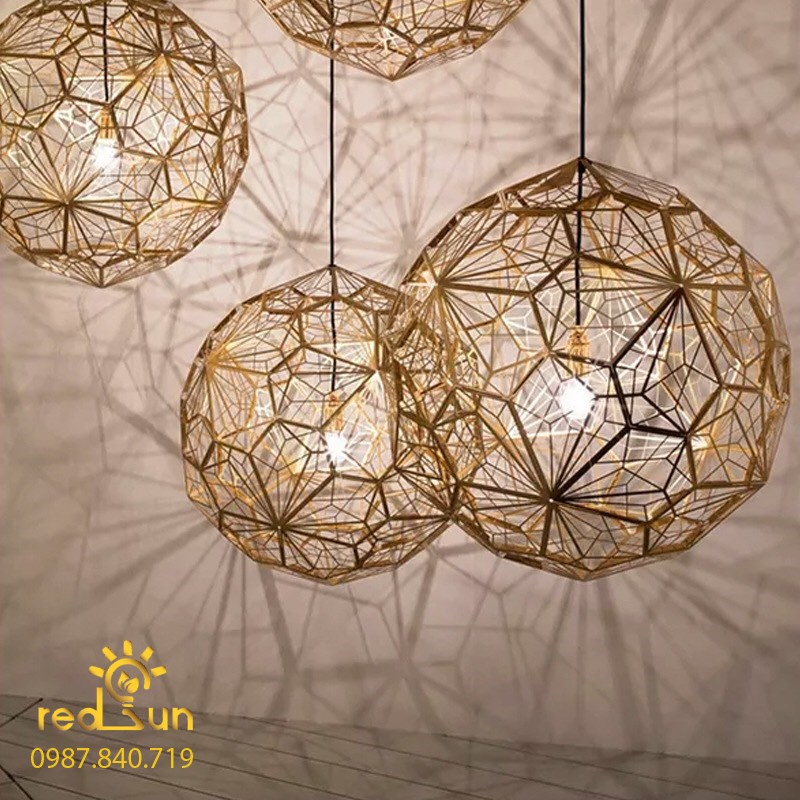 Chao đèn thả khung hợp kim CDT-L001