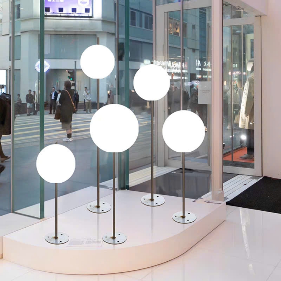 Đèn Sân Vườn Cảnh Quan Ngoài Trời Hình Cầu Trang Trí Resort, Nhà Hàng, Công Viên DSV-002