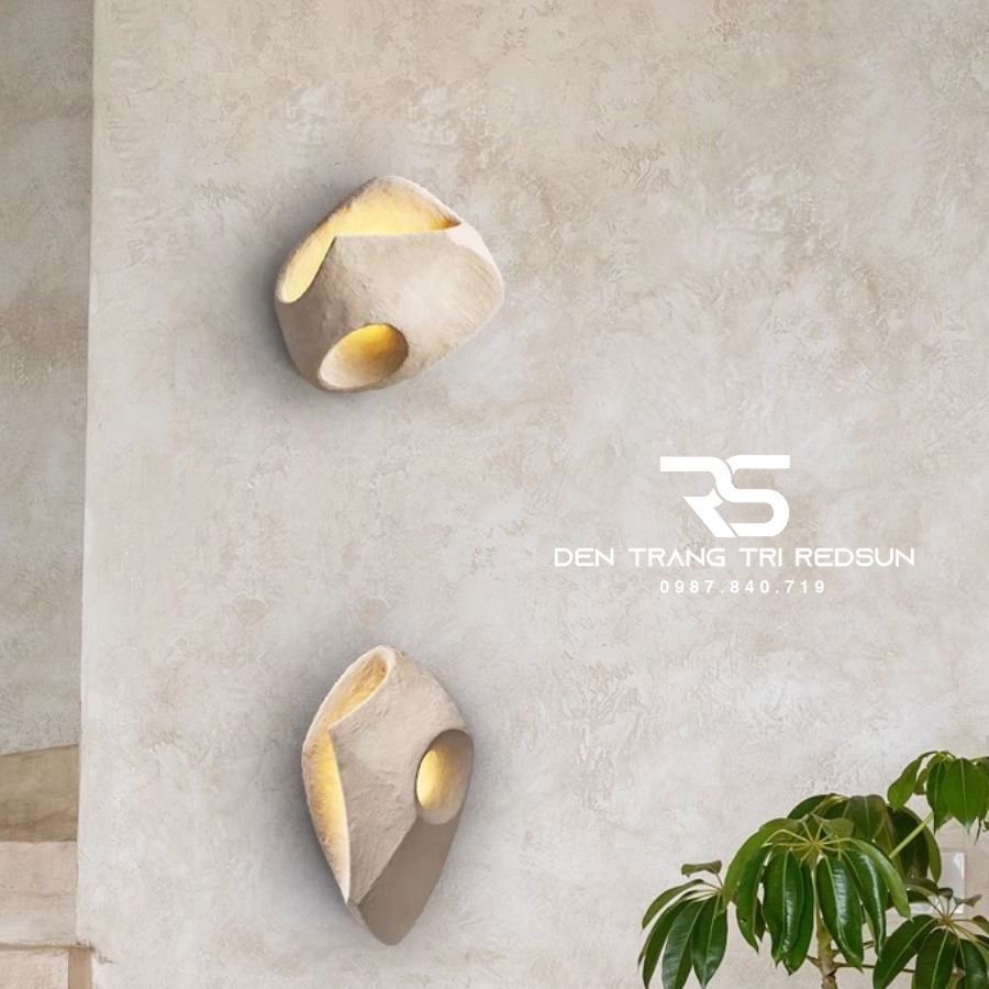 Đèn Tường Trang Trí Phòng Khách, Phòng Ngủ, Cầu Thang Phong Cách Wabi Sabi DT-1059