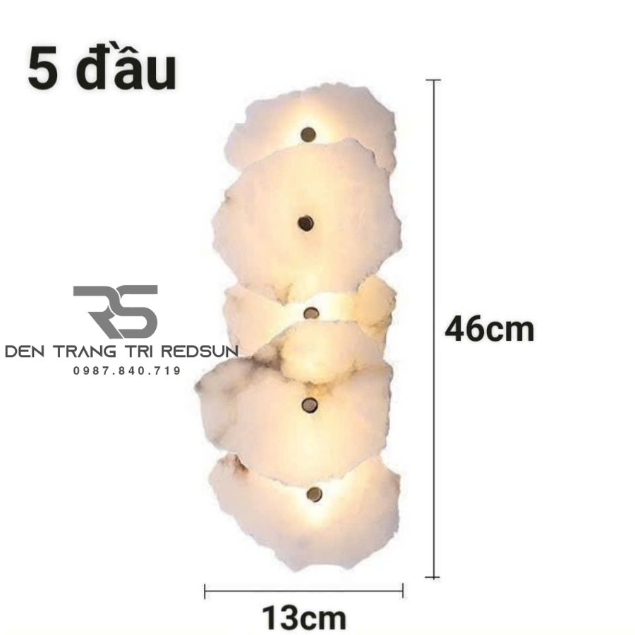 Đèn Tường Đá Cẩm Thạch Trang Trí Phòng Khách, Phòng Ngủ, Cầu Thang, Phòng Bếp Phong Cách Pháp DT-1062