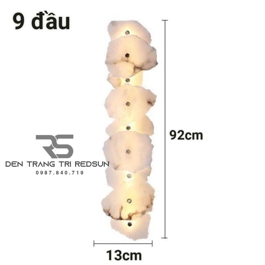 Đèn Tường Đá Cẩm Thạch Trang Trí Phòng Khách, Phòng Ngủ, Cầu Thang, Phòng Bếp Phong Cách Pháp DT-1062