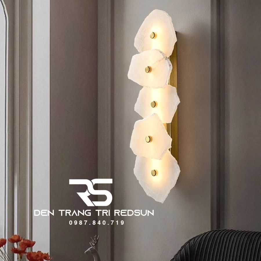 Đèn Tường Đá Cẩm Thạch Trang Trí Phòng Khách, Phòng Ngủ, Cầu Thang, Phòng Bếp Phong Cách Pháp DT-1062