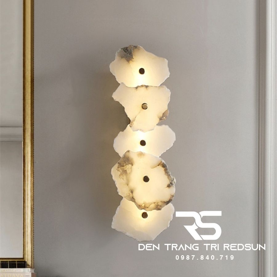 Đèn Tường Đá Cẩm Thạch Trang Trí Phòng Khách, Phòng Ngủ, Cầu Thang, Phòng Bếp Phong Cách Pháp DT-1062