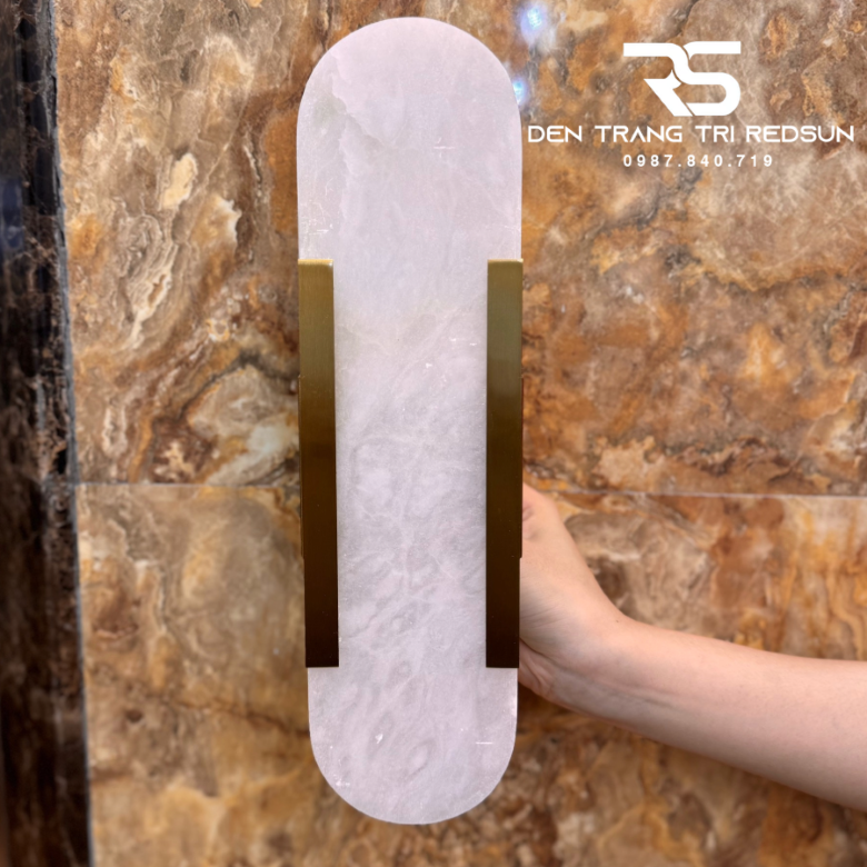 Đèn Tường Đá Cẩm Thạch Hiện Đại Trang Trí Phòng Khách, Phòng Ngủ, Cầu Thang Phong Cách Bắc Âu DT-128