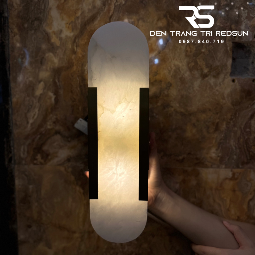 Đèn Tường Đá Cẩm Thạch Hiện Đại Trang Trí Phòng Khách, Phòng Ngủ, Cầu Thang Phong Cách Bắc Âu DT-128