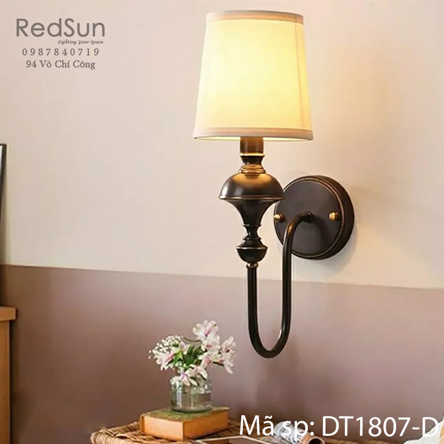 Đèn tường Trang Trí Phòng Khách, Cầu Thang Chao Vải DT-1807