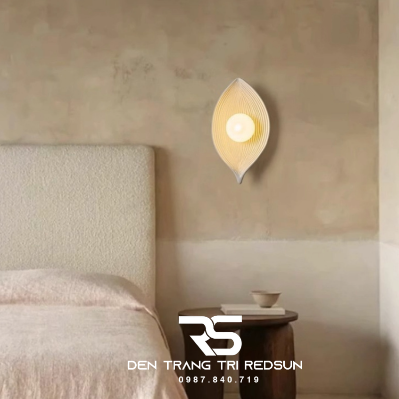 Đèn Tường Hiện Đại Hình Lá Trang Trí Phòng Khách, Phòng Ngủ Phong Cách Bắc Âu DT-1041