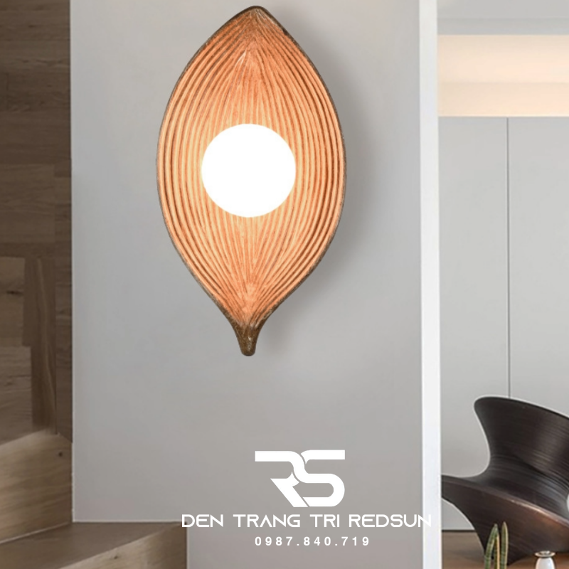Đèn Tường Hiện Đại Hình Lá Trang Trí Phòng Khách, Phòng Ngủ Phong Cách Bắc Âu DT-1041