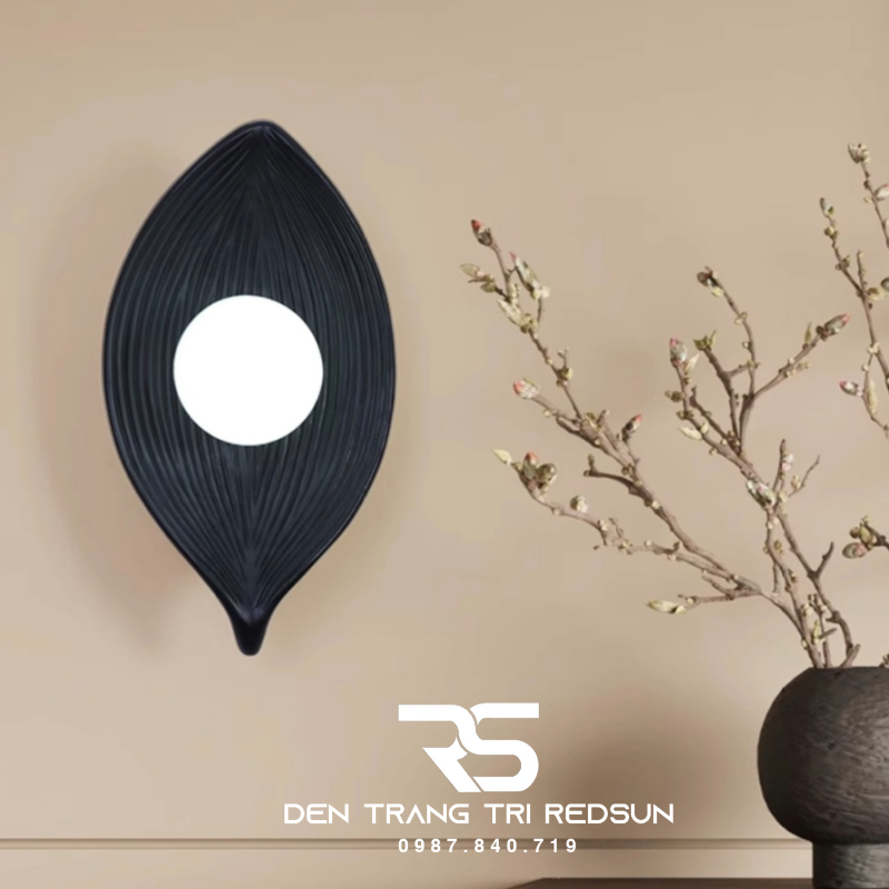 Đèn Tường Hiện Đại Hình Lá Trang Trí Phòng Khách, Phòng Ngủ Phong Cách Bắc Âu DT-1041