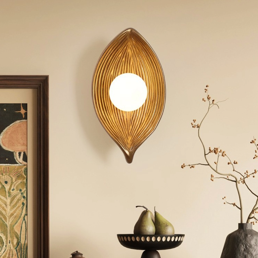 Đèn Tường Hiện Đại Hình Lá Trang Trí Phòng Khách, Phòng Ngủ Phong Cách Bắc Âu DT-1041