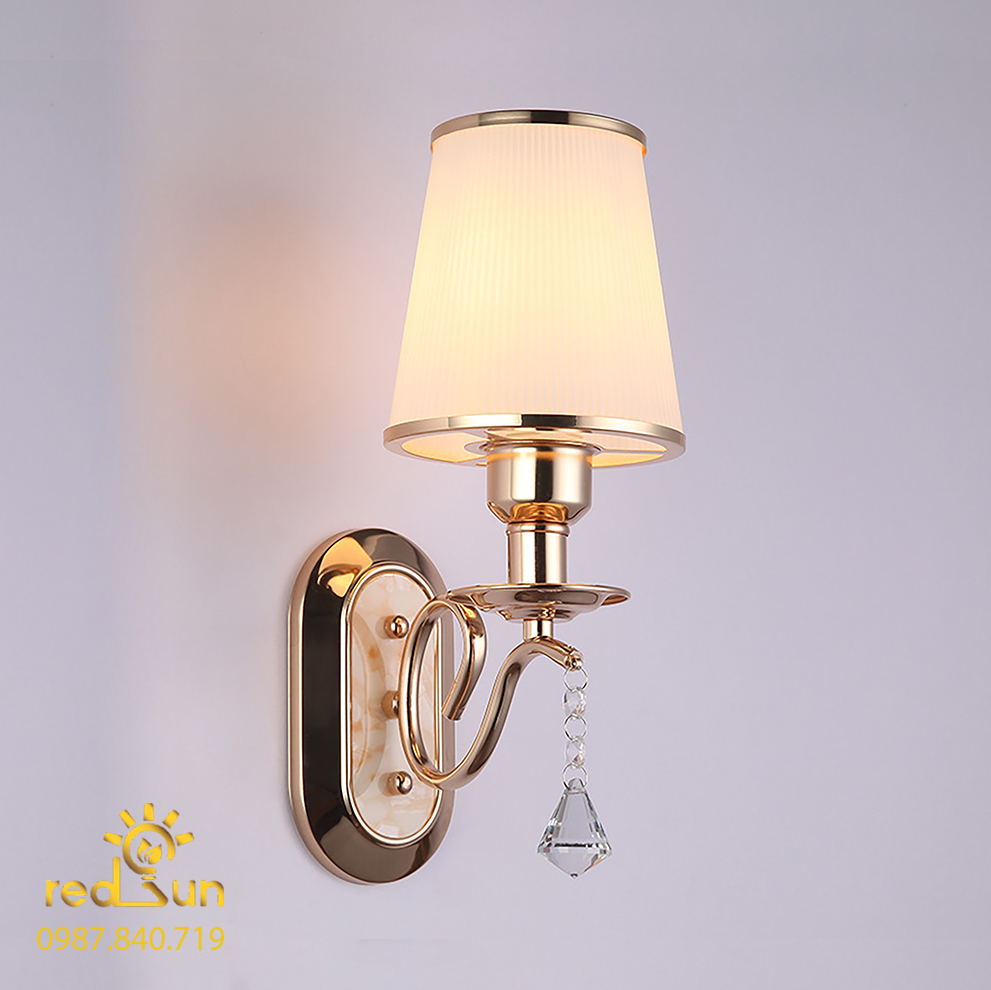 Đèn tường Trang Trí Phòng Khách, Cầu Thang Chao Thuỷ Tinh DT-7053