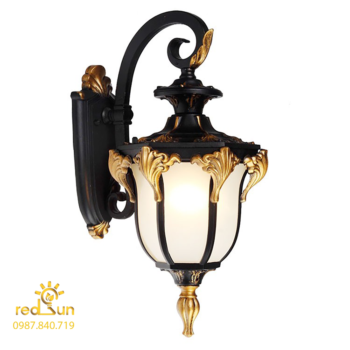 Đèn Tường Chùa Hợp Kim Lắp Ngoài Trời DT-C0116