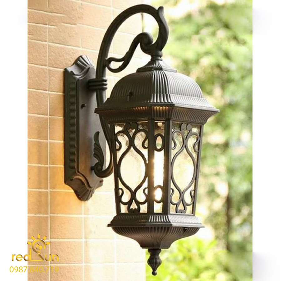 Đèn Tường Chùa Hợp Kim Lắp Ngoài Trời DT-C0203