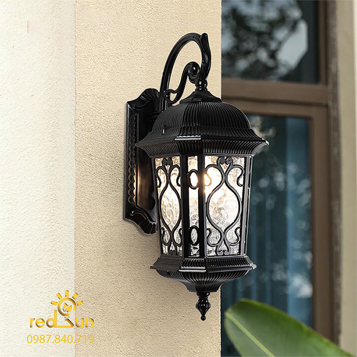 Đèn Tường Chùa Hợp Kim Lắp Ngoài Trời DT-C0203