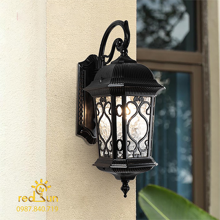 Đèn Tường Chùa Hợp Kim Lắp Ngoài Trời DT-C0203