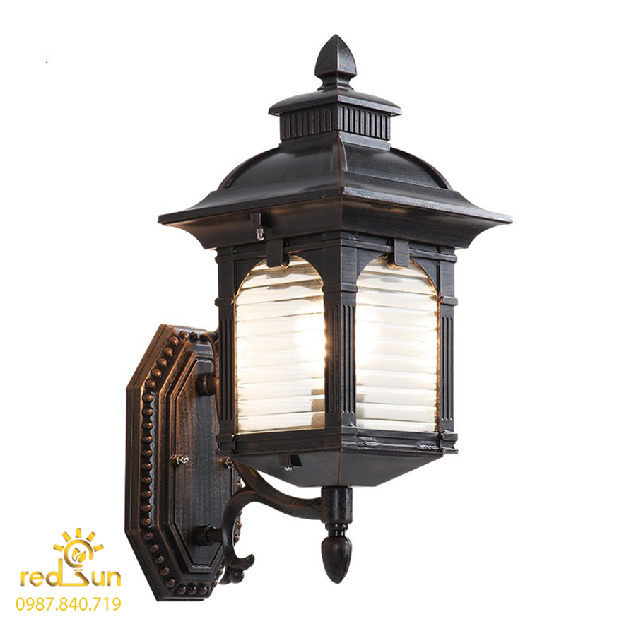 Đèn Tường Chùa Hợp Kim Lắp Ngoài Trời DT-C076