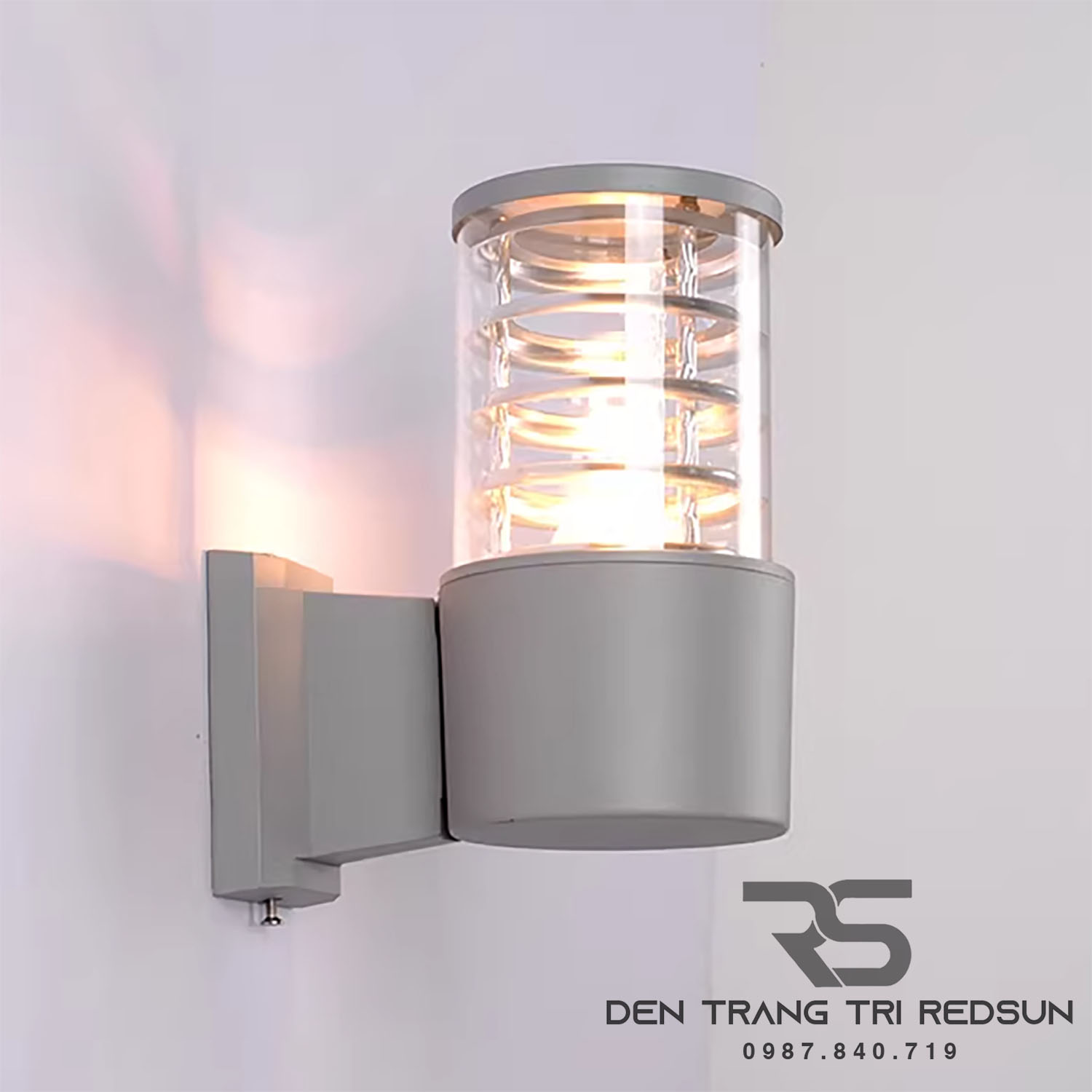 Đèn Led Tường Trang Trí Ngoài Trời, Phòng Khách, Phòng Ngủ, Cầu Thang Phong Cách Hiện Đại DT-C301 SB