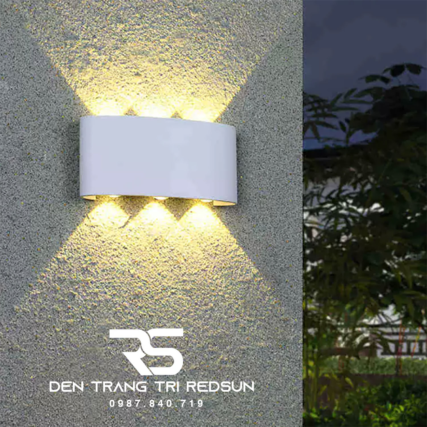 Đèn Led Tường Trang Trí Ngoài Trời, Phòng Khách, Phòng Ngủ, Cầu Thang Phong Cách Hiện Đại DT-C6017