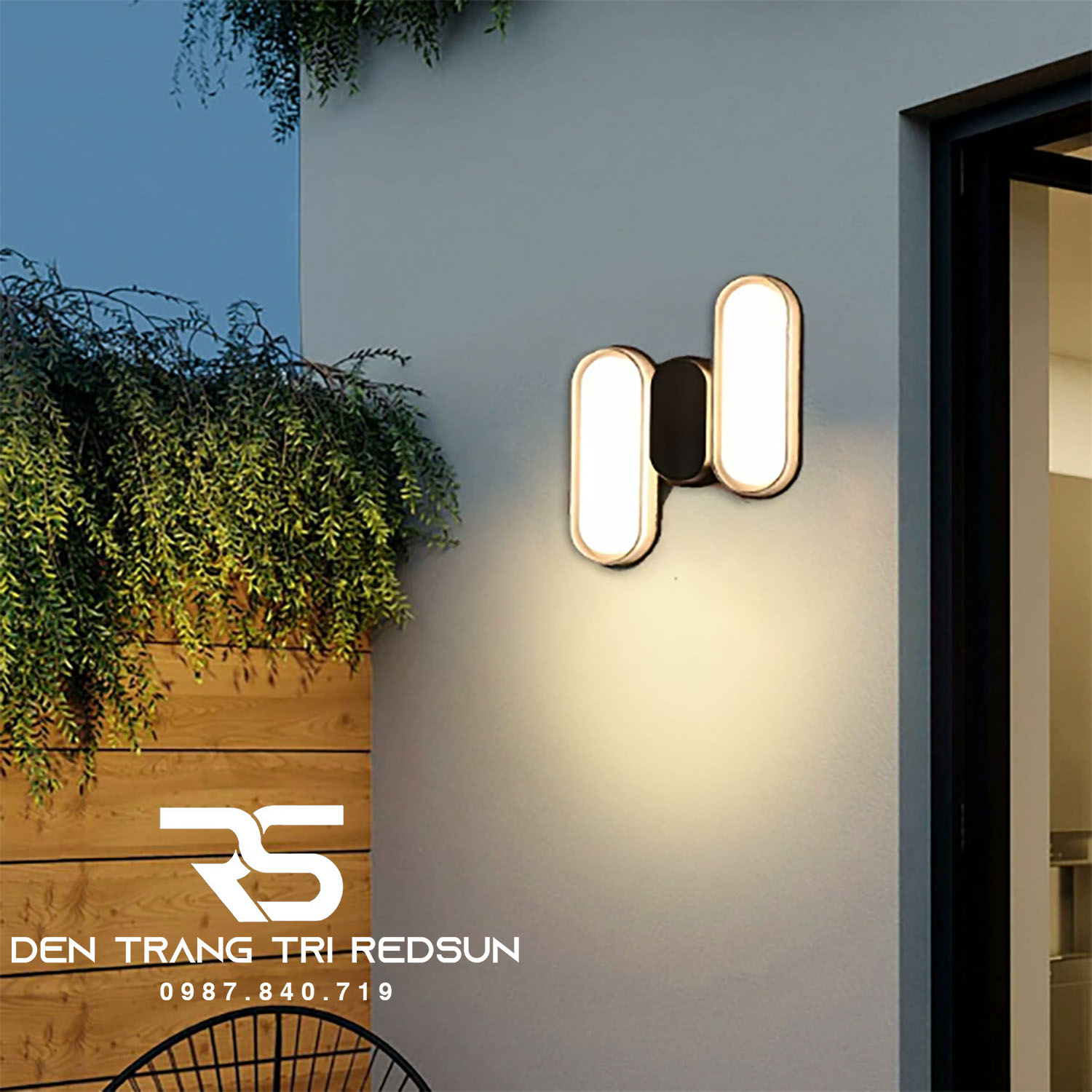 Đèn Led Tường Trang Trí Ngoài Trời, Phòng Khách, Phòng Ngủ, Cầu Thang Phong Cách Hiện Đại DT-C6962