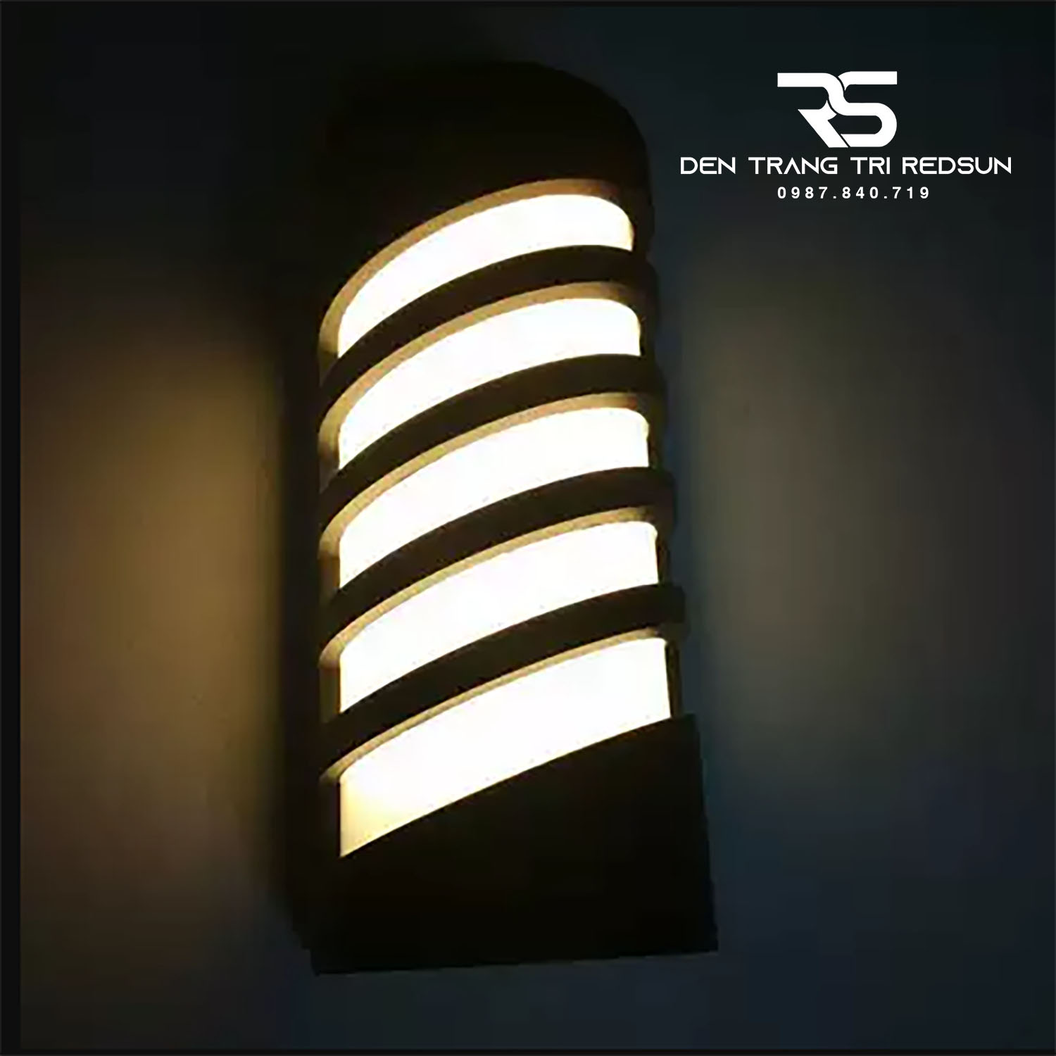 Đèn Led Tường Trang Trí Ngoài Trời, Phòng Khách, Phòng Ngủ, Cầu Thang Phong Cách Hiện Đại DT-CAB-31BK