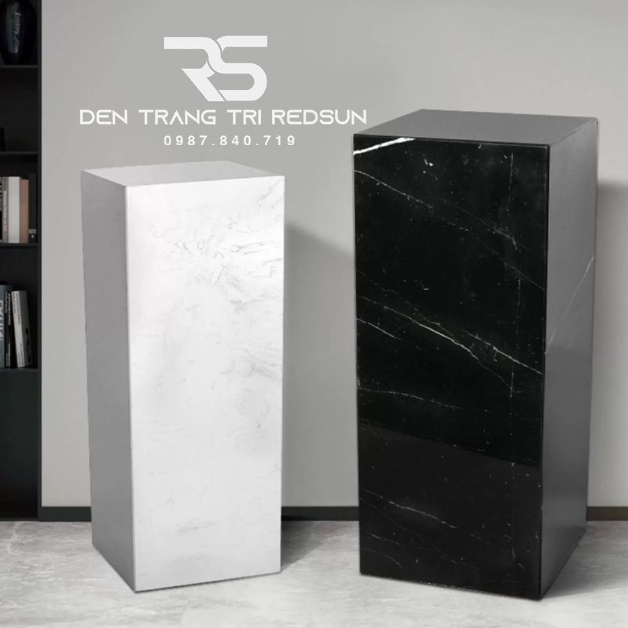 Bệ Đá Cẩm Thạch Nhân Tạo Trang Trí Nội Thất Phong Cách Bắc Âu - BTT