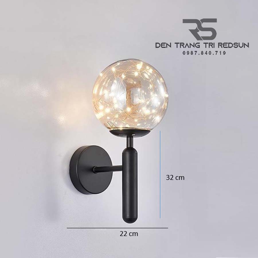 Đèn Tường Trang Trí Phòng Khách, Phòng Ngủ, Cầu Thang Phong Cách Bắc Âu DT1150-PS