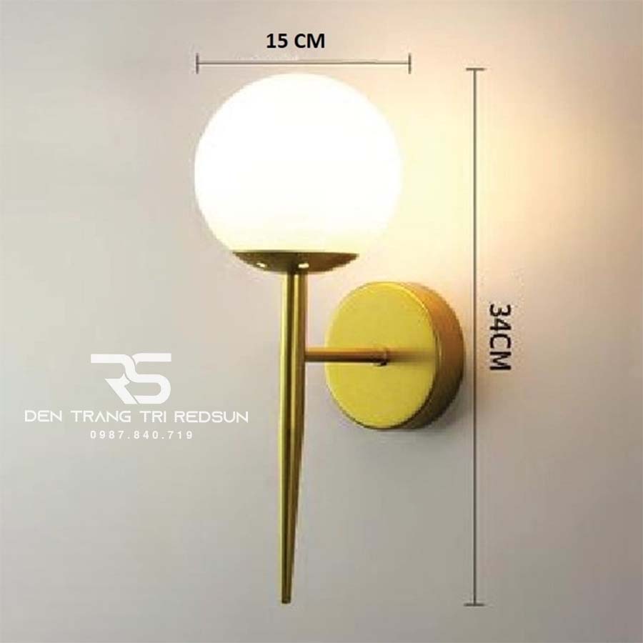 Đèn Tường Trang Trí Phòng Khách, Phòng Ngủ, Cầu Thang Phong Cách Bắc Âu DT1153