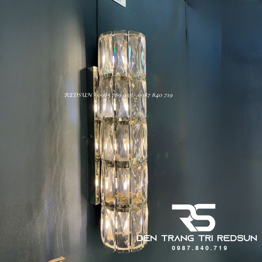 Đèn Tường Pha Lê Trang Trí Phòng Khách Hiện Đại DT1191/5