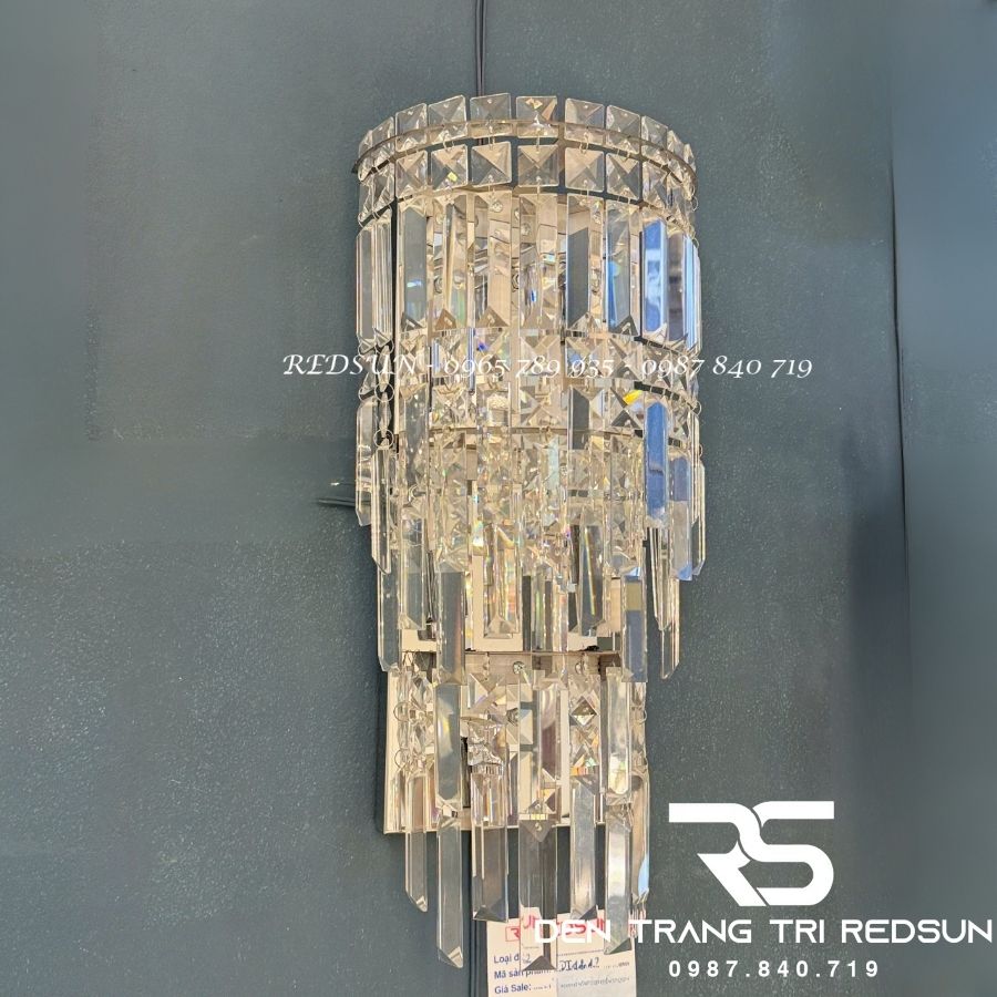 Đèn Tường Pha Lê Trang Trí Phòng Khách Hiện Đại DT1212