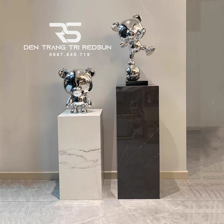 Bệ Đá Cẩm Thạch Nhân Tạo Trang Trí Nội Thất Phong Cách Bắc Âu - BTT