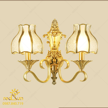 Đèn Tường Trang Trí Phòng Khách Chao Thuỷ Tinh DT-C6027