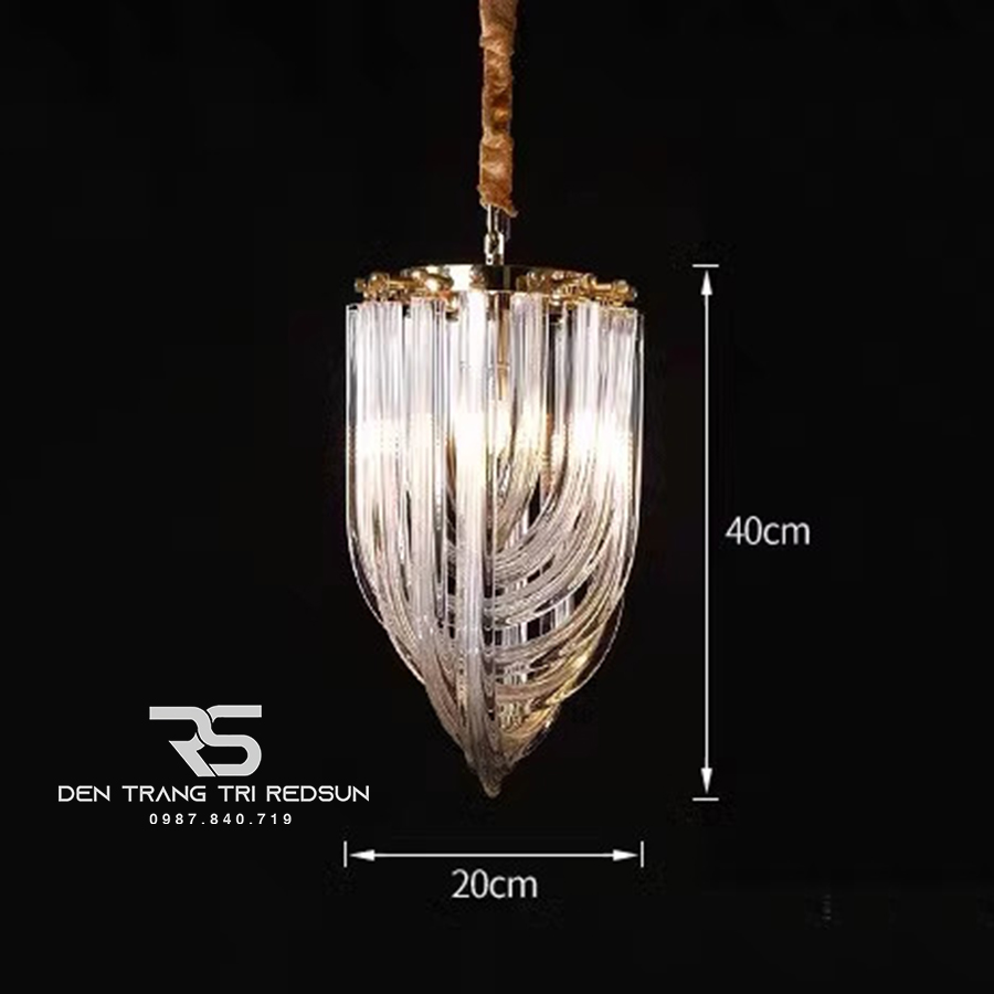 Đèn Thả Trần Hiện Đại Phong Cách Bắc Âu Pha Lê DC-L013