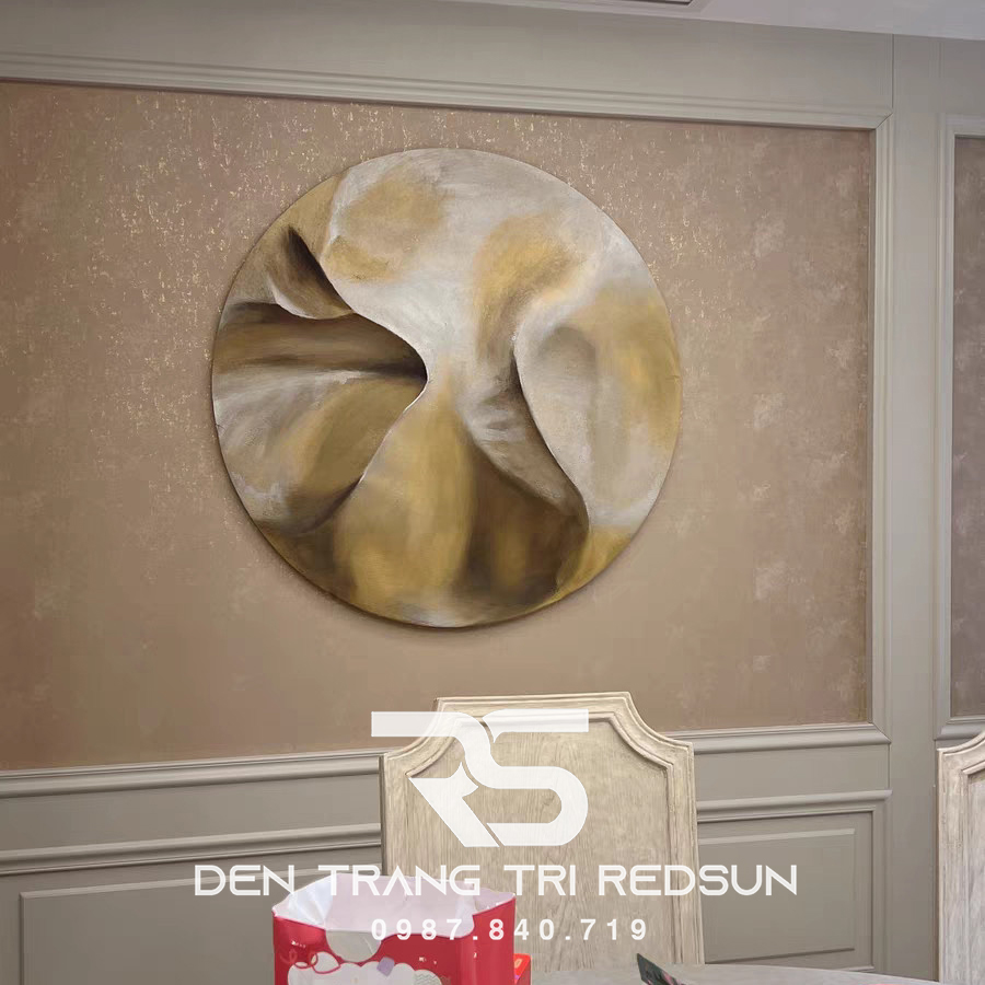 Tranh Treo Tường Thủ Công Trang Trí Phòng Khách, Phòng Ngủ, Hành Lang Phong Cách Trừu Tượng Hiện Đại DDC-022