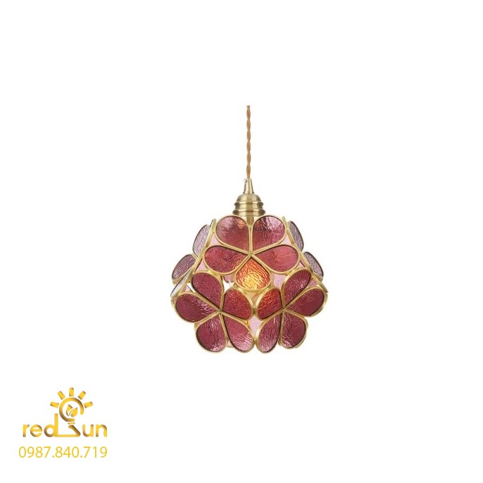 Chao đèn thả hiện đại hoa chùm CDT-L002