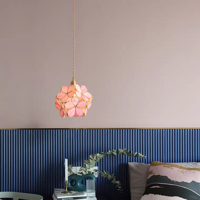 Chao đèn thả hiện đại hoa chùm CDT-L002