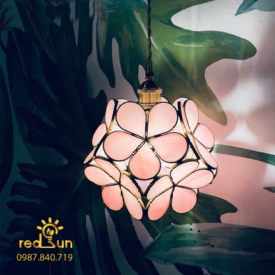 Chao đèn thả hiện đại hoa chùm CDT-L002