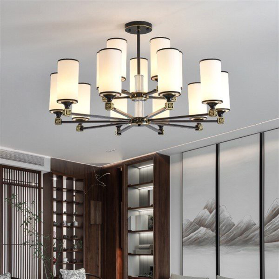 Đèn Chùm Phòng Khách Phong Cách Indochine IDC-013