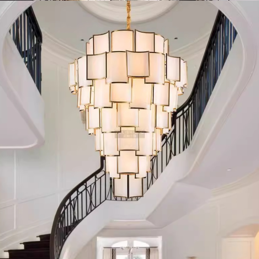 Đèn Chùm Phòng Khách Hiện Đại Phong Cách Indochine IDC-019