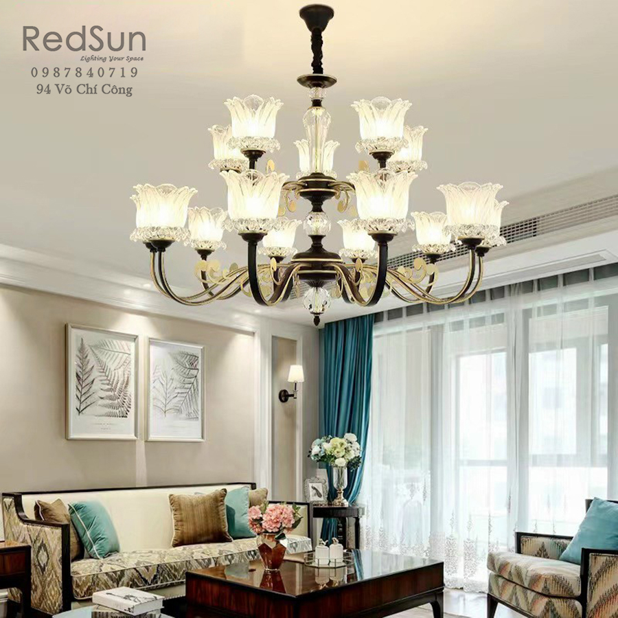 Đèn thả phong cách Indochine - IDC-C256