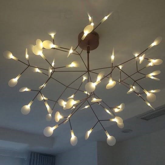 Chùm Hera dáng tròn 63 lá nhựa DC-L008