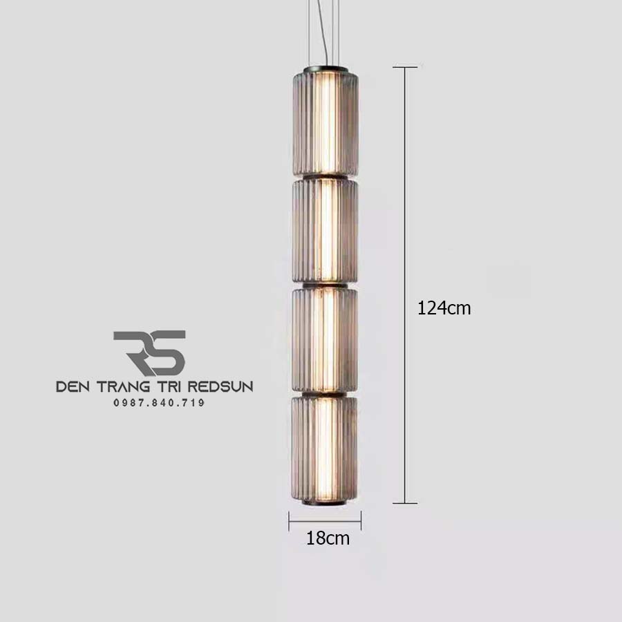 Đèn Thả Bàn Ăn Hiện Đại Phong Cách Bắc Âu Dạng Khối DC-T118